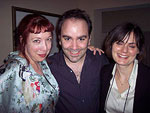 Maria Alexander, John Palisano and Sarah Langan